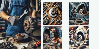 آموزش تعویض لنت چرخ جلو پراید