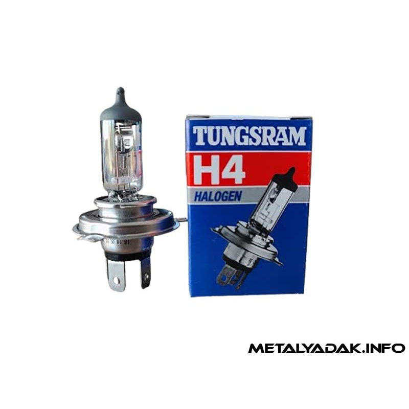 لامپ چراغ جلو 100 وات H4 تانگسرام TUNGSRAM