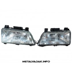 بلوری چراغ جلو 405