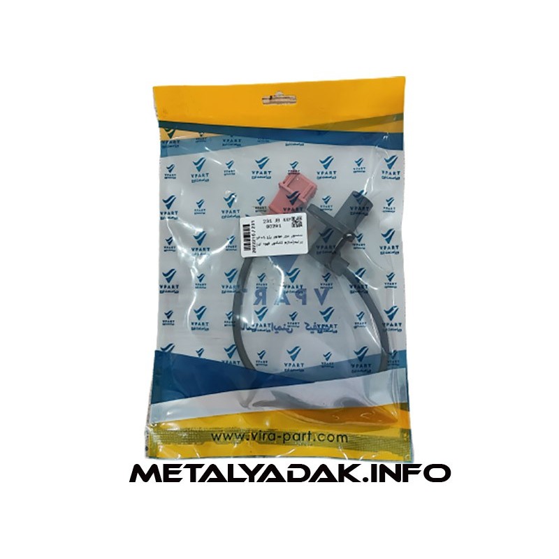 سنسور دور موتور پژو 405 ساژم سوکت قهوه‌ای مارک وی پارت