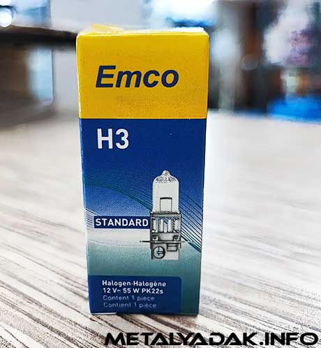 لامپ مه شکن سمند امکو لامپ مه شکن سمند امکو