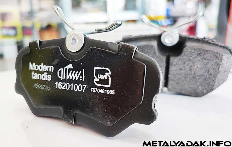 لنت ترمز جلو پژو 405 دیسکی با گیرایی بالا و بدون صدا