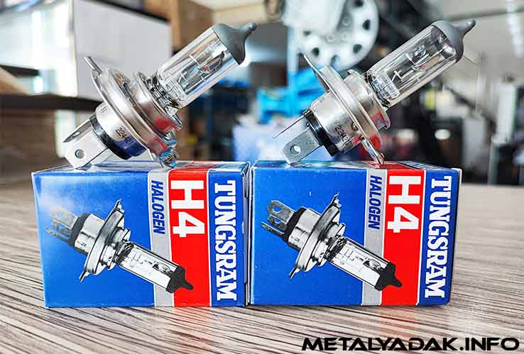 لامپ جلوی h4 تنگسرام لامپ جلوی h4 تنگسرام